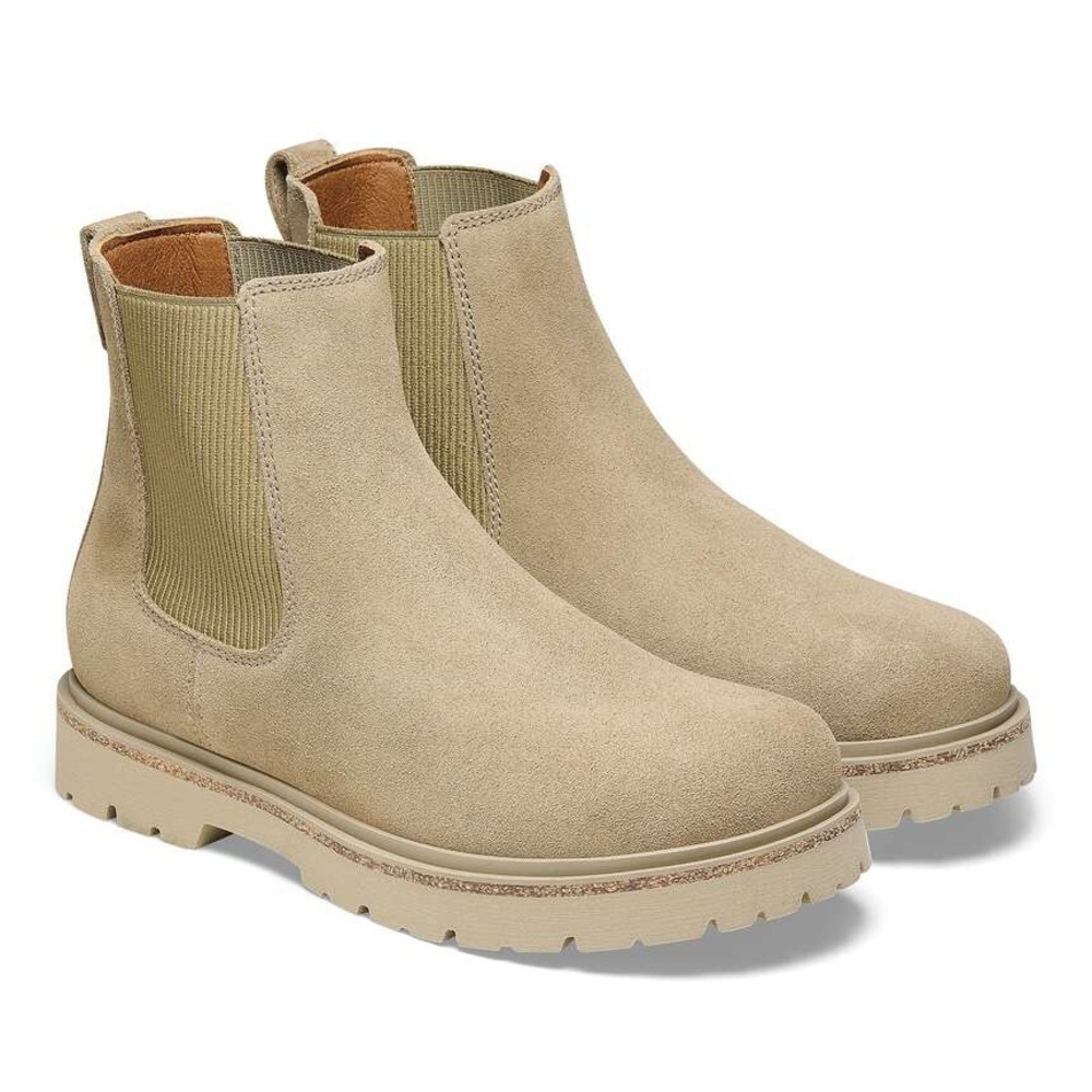 Birkenstock Tan Leather Boots Highwood Slip On Women size 37 (6-6.5) & 40 (9-9.5 - Picture 16 of 16